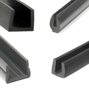 u channels - rubber and plastic extrusions
